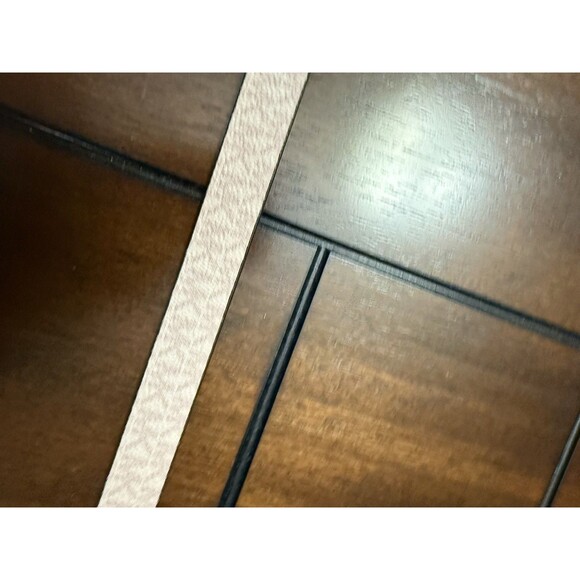 ?WOMEN MICHAEL KORS Pebbled PINK White Gold LOGO Belt - Ships Fast!!! main image 11